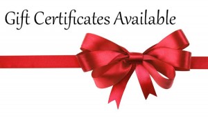 Blog - Gift Certificate Available
