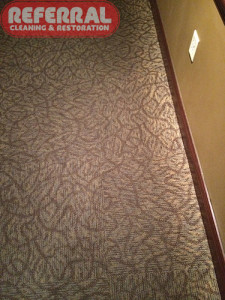 Commercial - Fort Wayne Restaurant Carpet - Dirty and Greasy